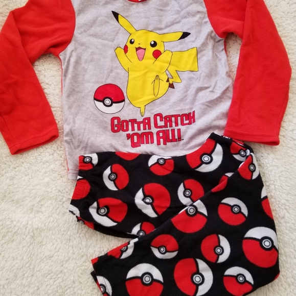 Pokemon Other - Pokemon fleece pajamas
